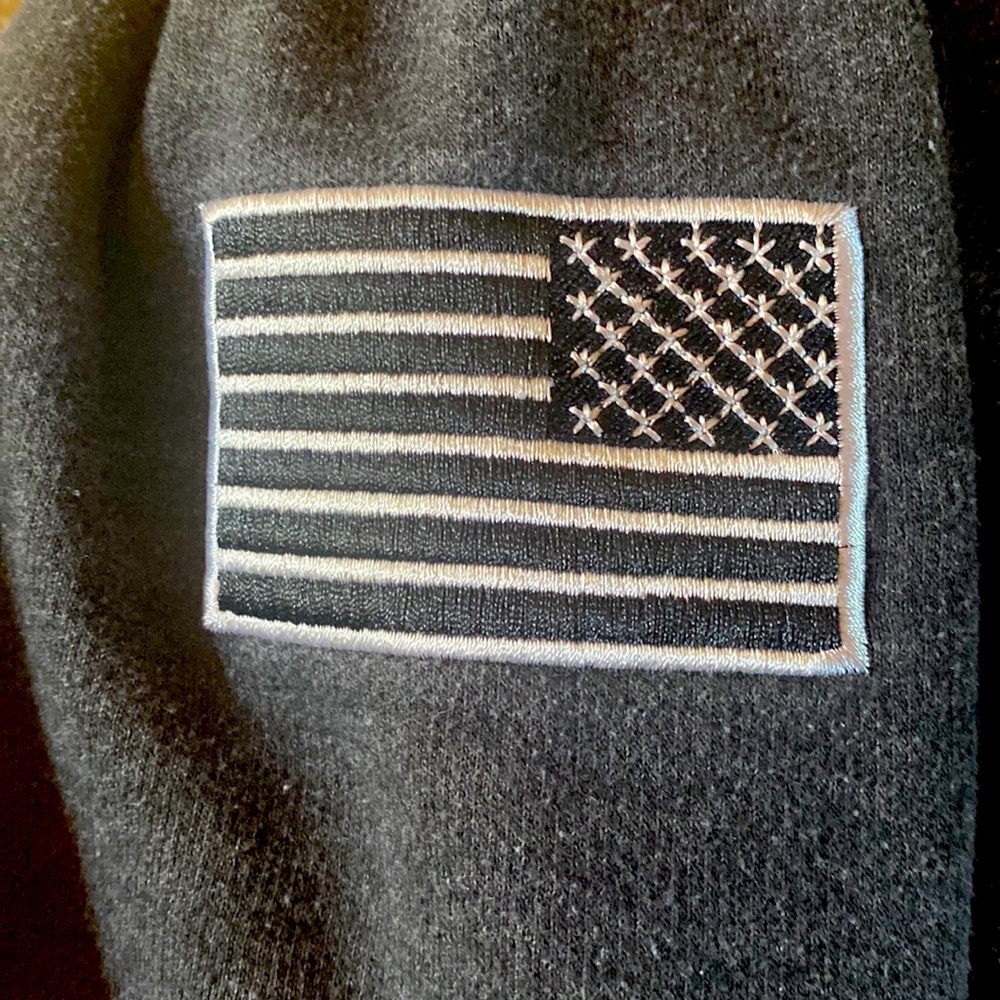 Vortex Men’s Gray Zip Hoodie - Picture 2 of 4